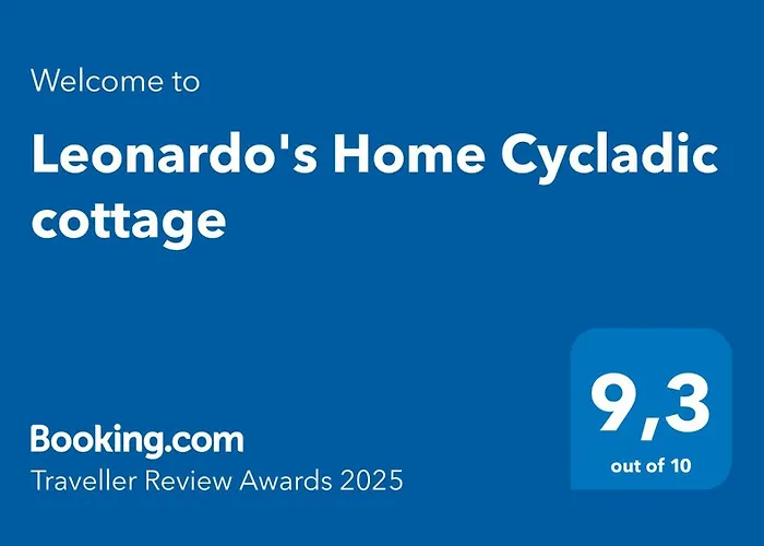 Leonardo's Cycladic Holiday home